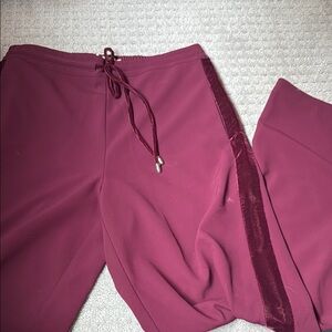 Ted Baker Burgundy Track Pants